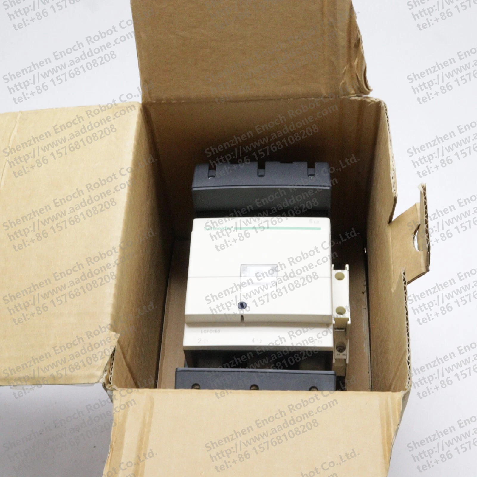 SCHNEIDER CONTACTOR 150A 100HP 480V 3PH 24VDC COIL LC1D150BD