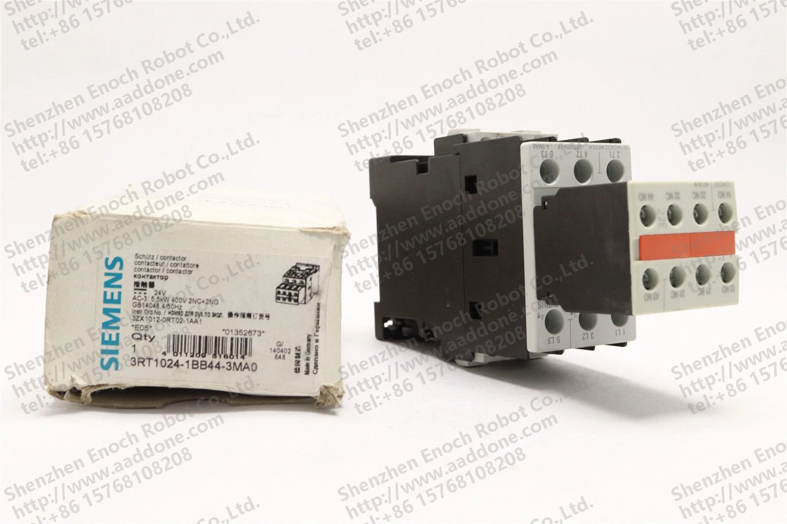 西门子 SIRIUS 电源接触器 24VDC 12A 3RT1024-1BB44-3MA0
