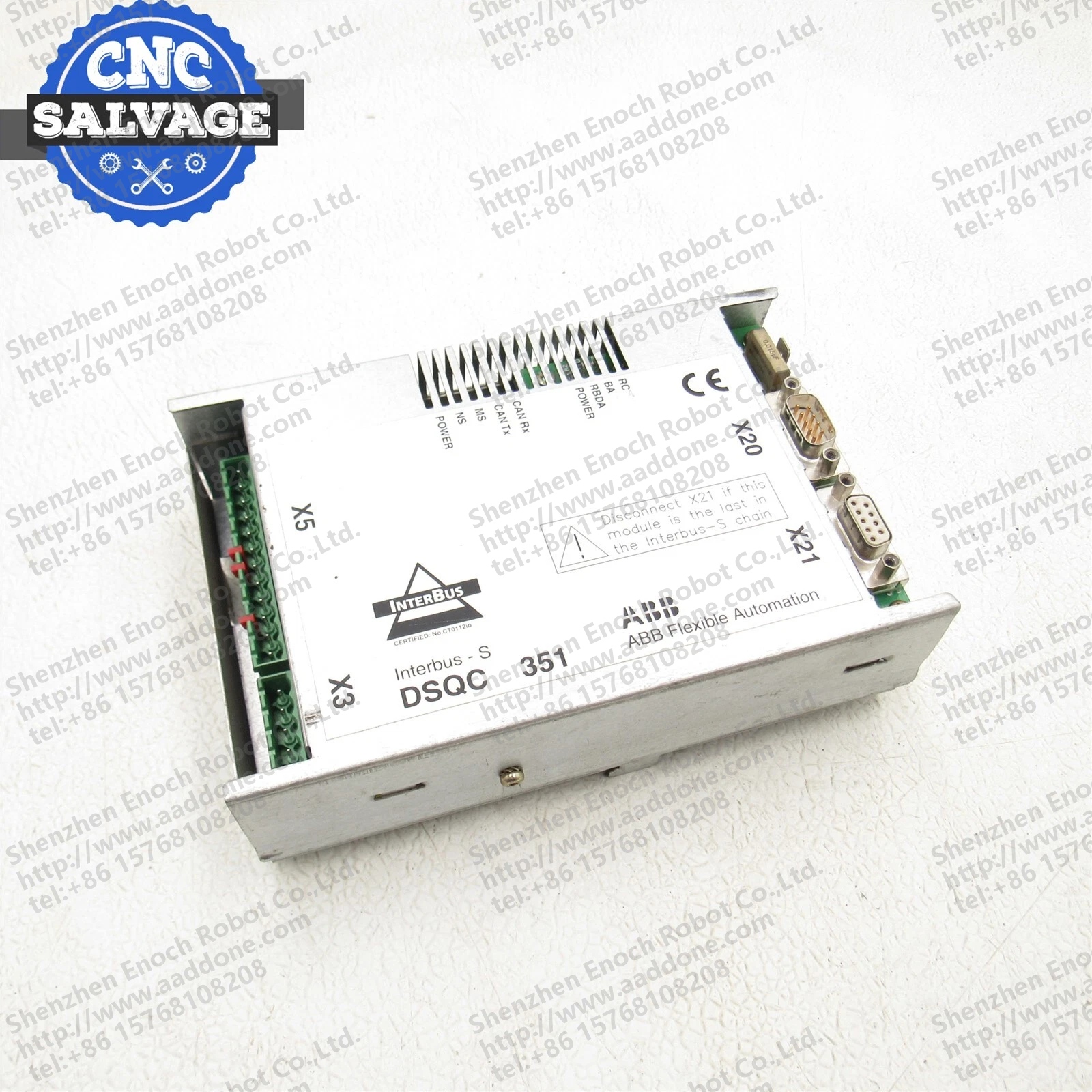 ABB INTERBUS - S EXCH. DSQC 351A,IBSI-01 3HNE00006-1 07