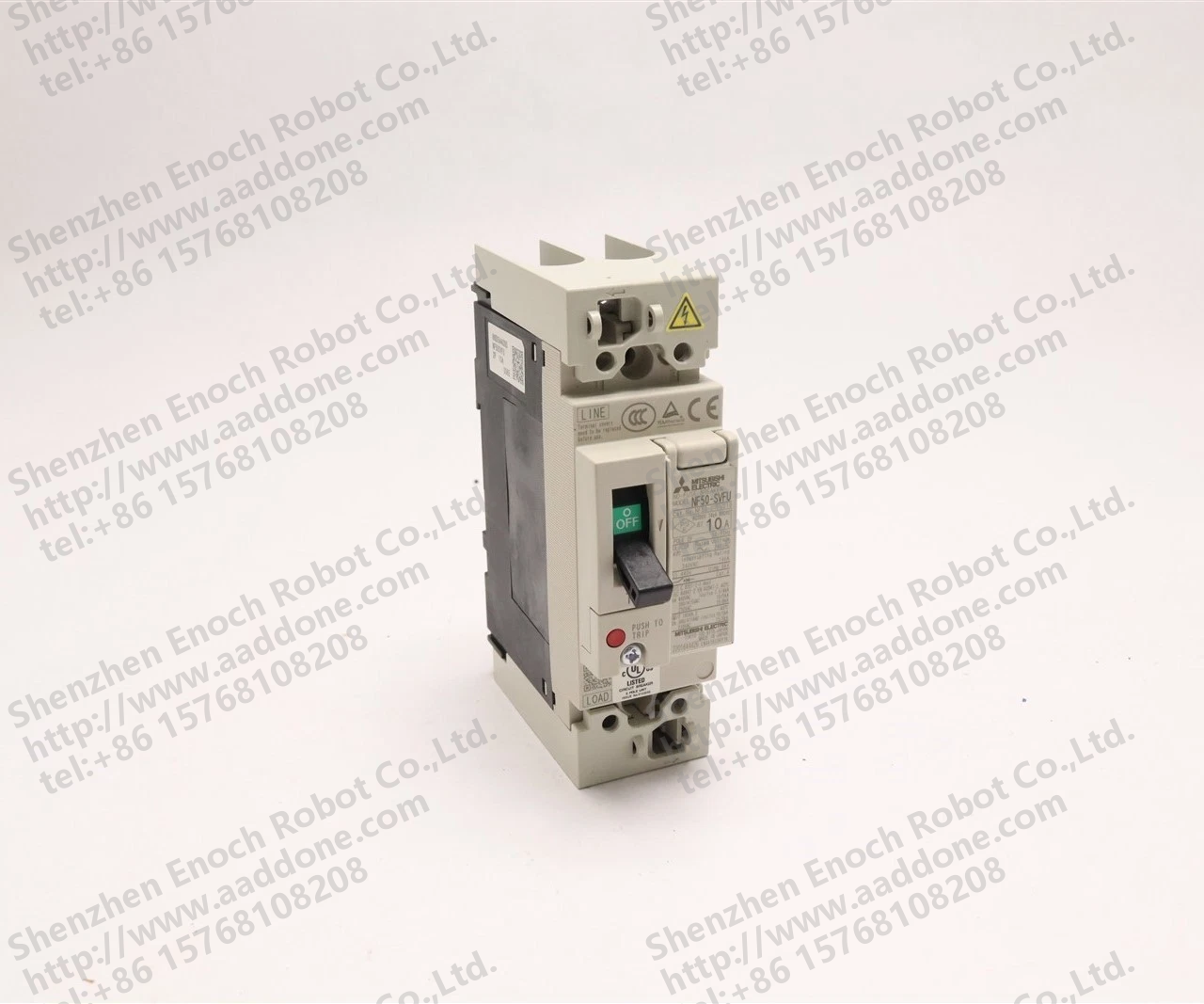 三菱电动 2 杆 10 安培电路断路器 NF50-SVFU NF50-SVFU210