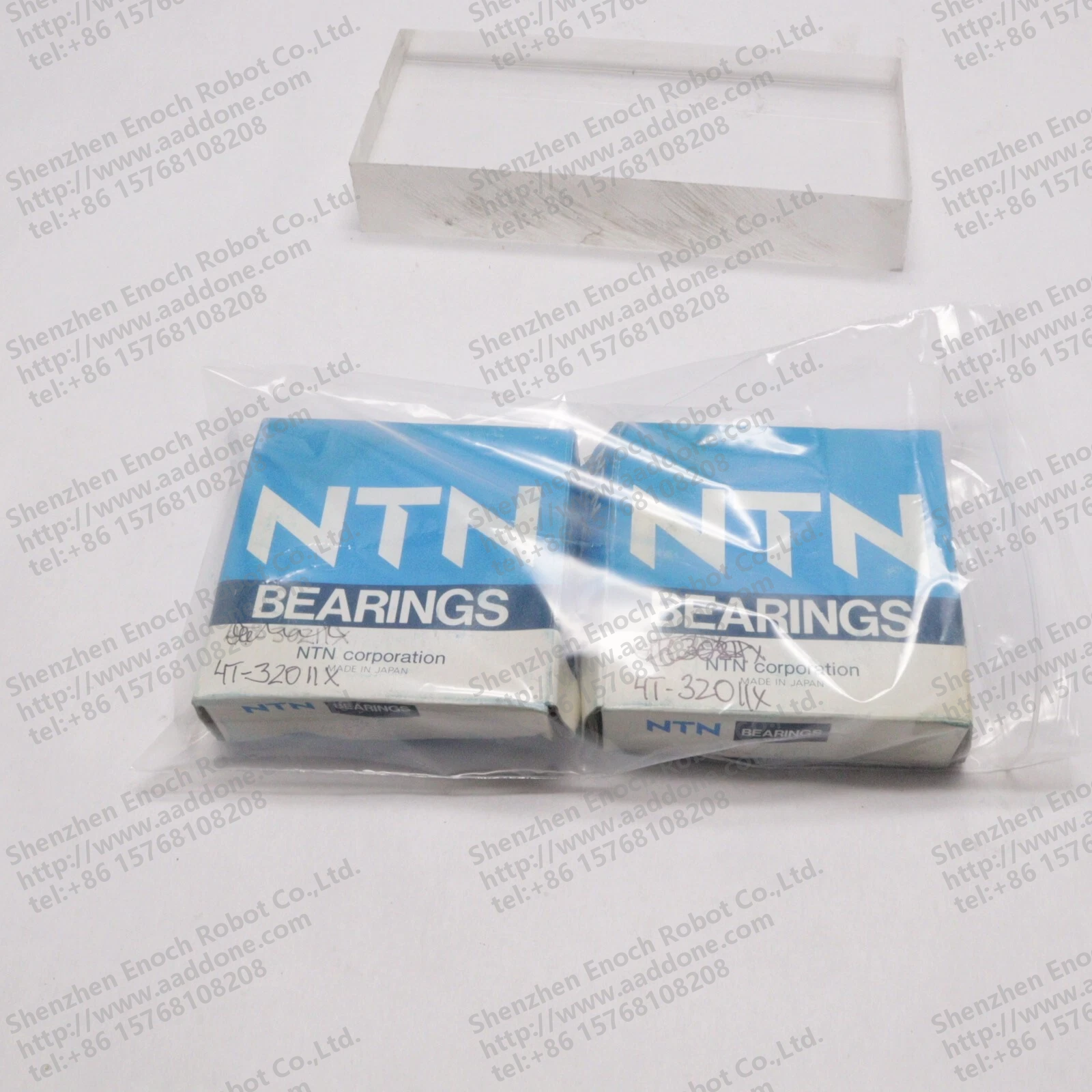 NTN TAPERED 滚轮轴承(批量 2)4T-32011X