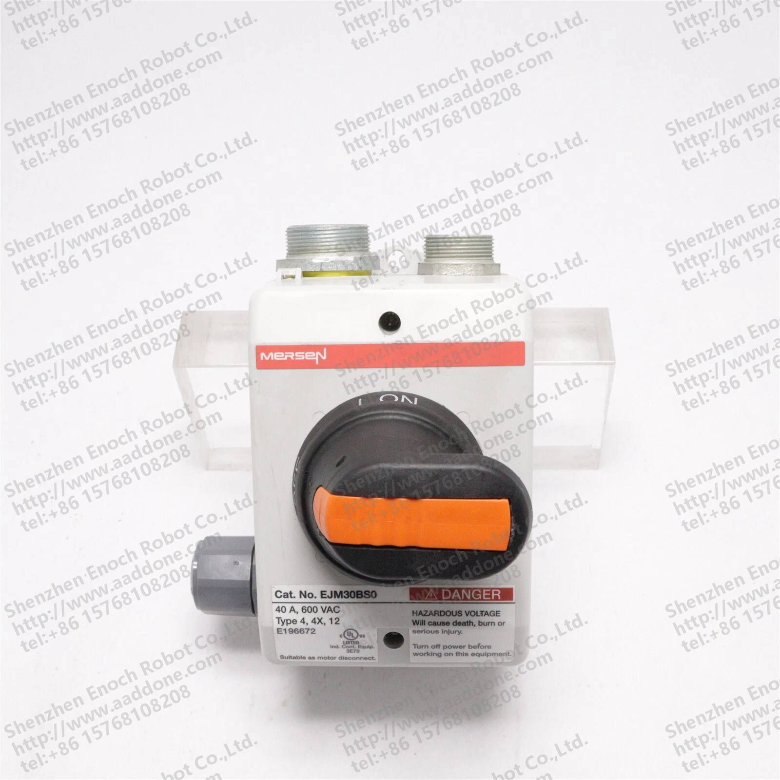 MERSEN DISCONNECT SWITCH 40A 600 VAC EJM30BS0