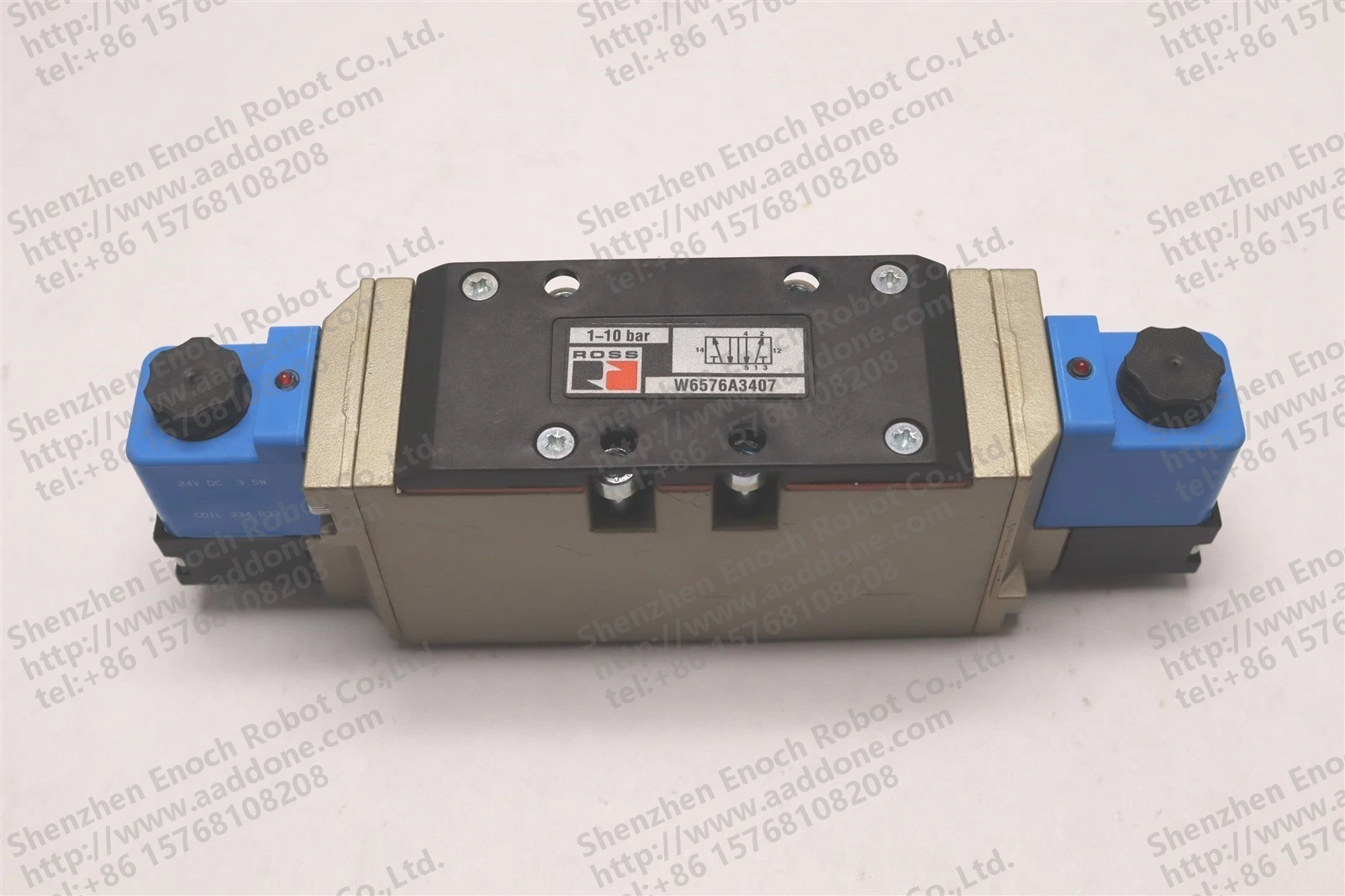 ROSS SOLENOID VALVE 24VDC W6576B3407W