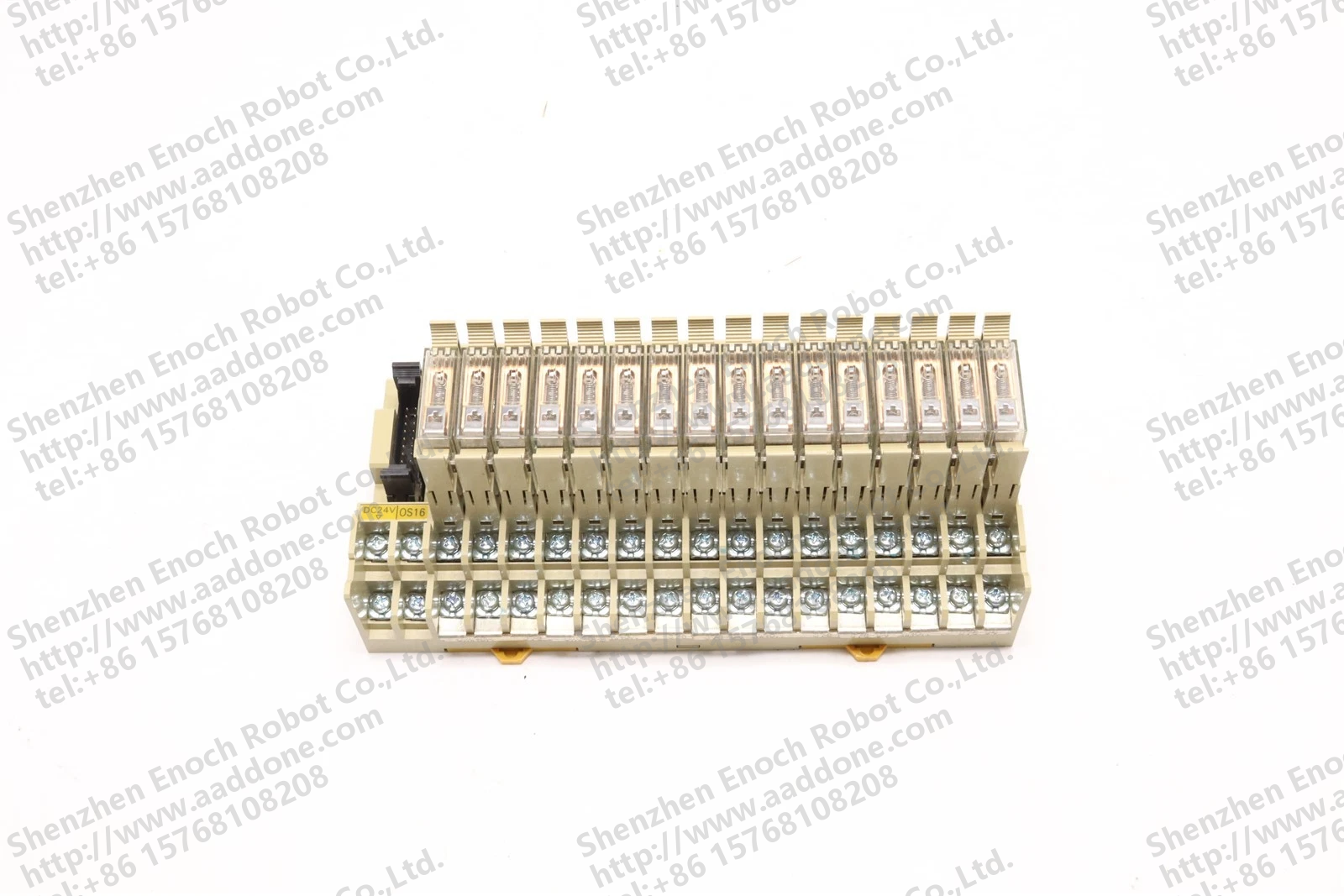 OMRON RELAY BLOCK 24VDC 250VAC 10A G7TC-0C16 W RELAYS GT7-1112A