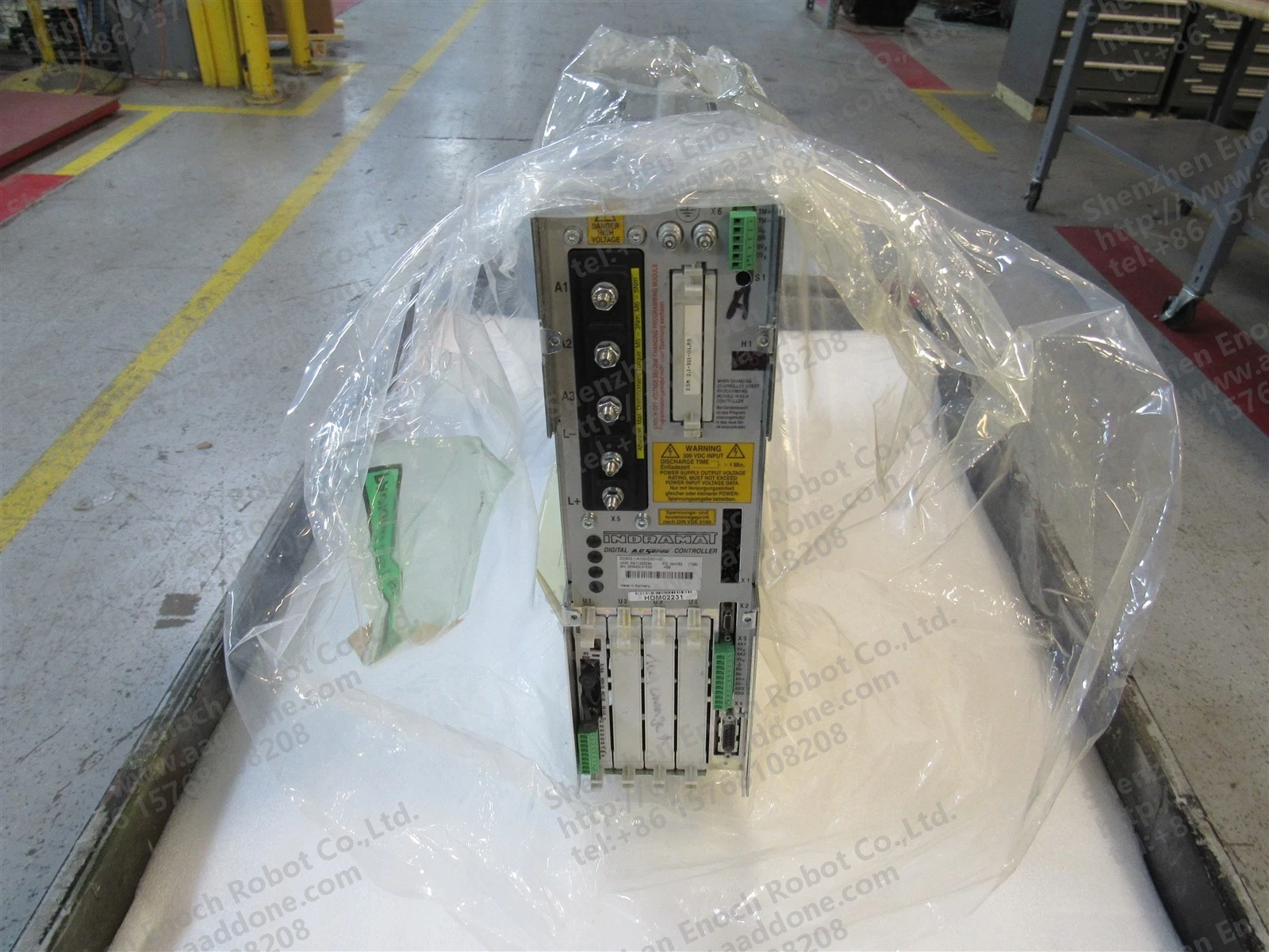 INDRAMAT SERVO CONTROLLER R911265064 DDS02.1-A100-DG01-00