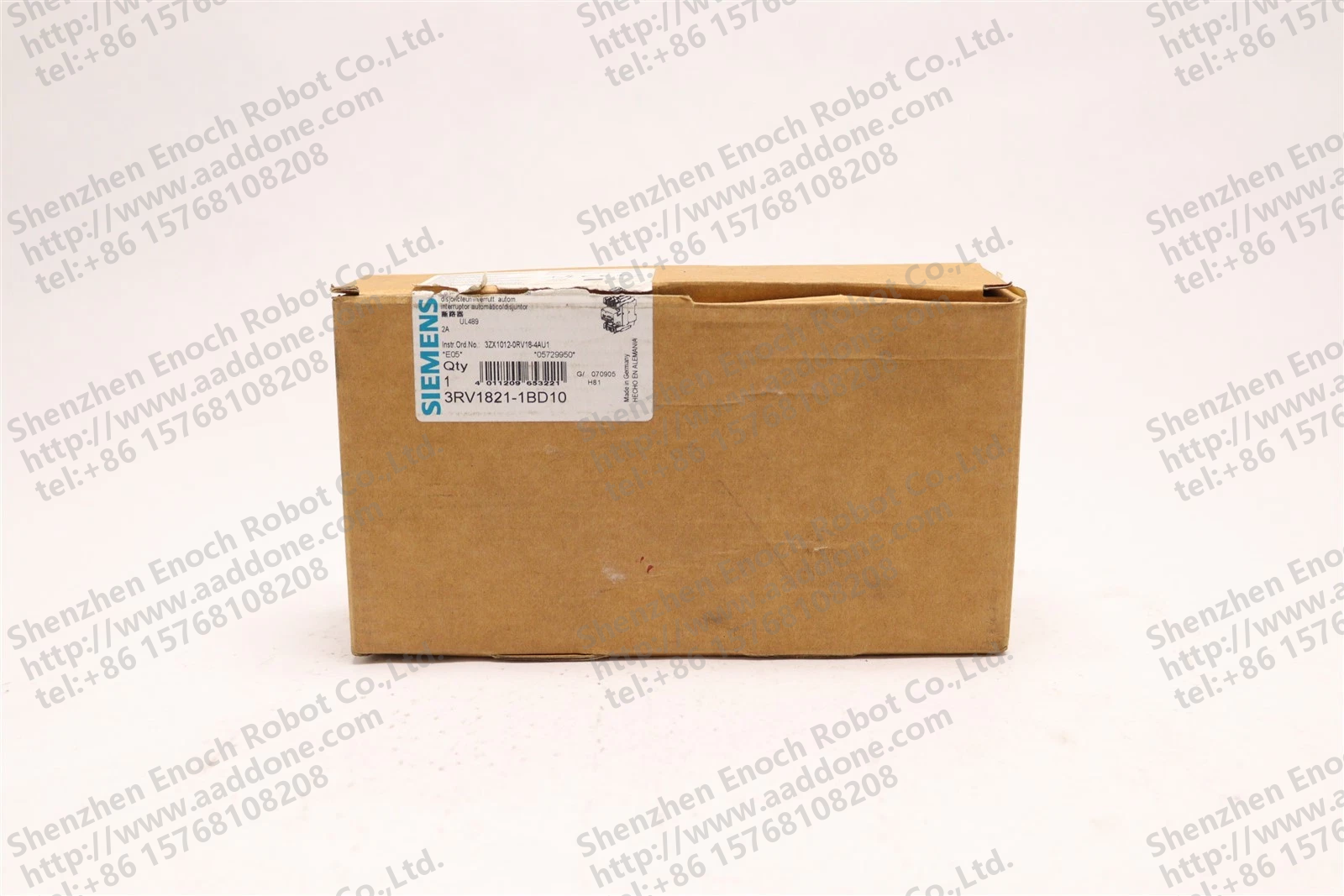 西门子 CIRCUIT BREAKER E05 2AMP 3RV1821-1BD10