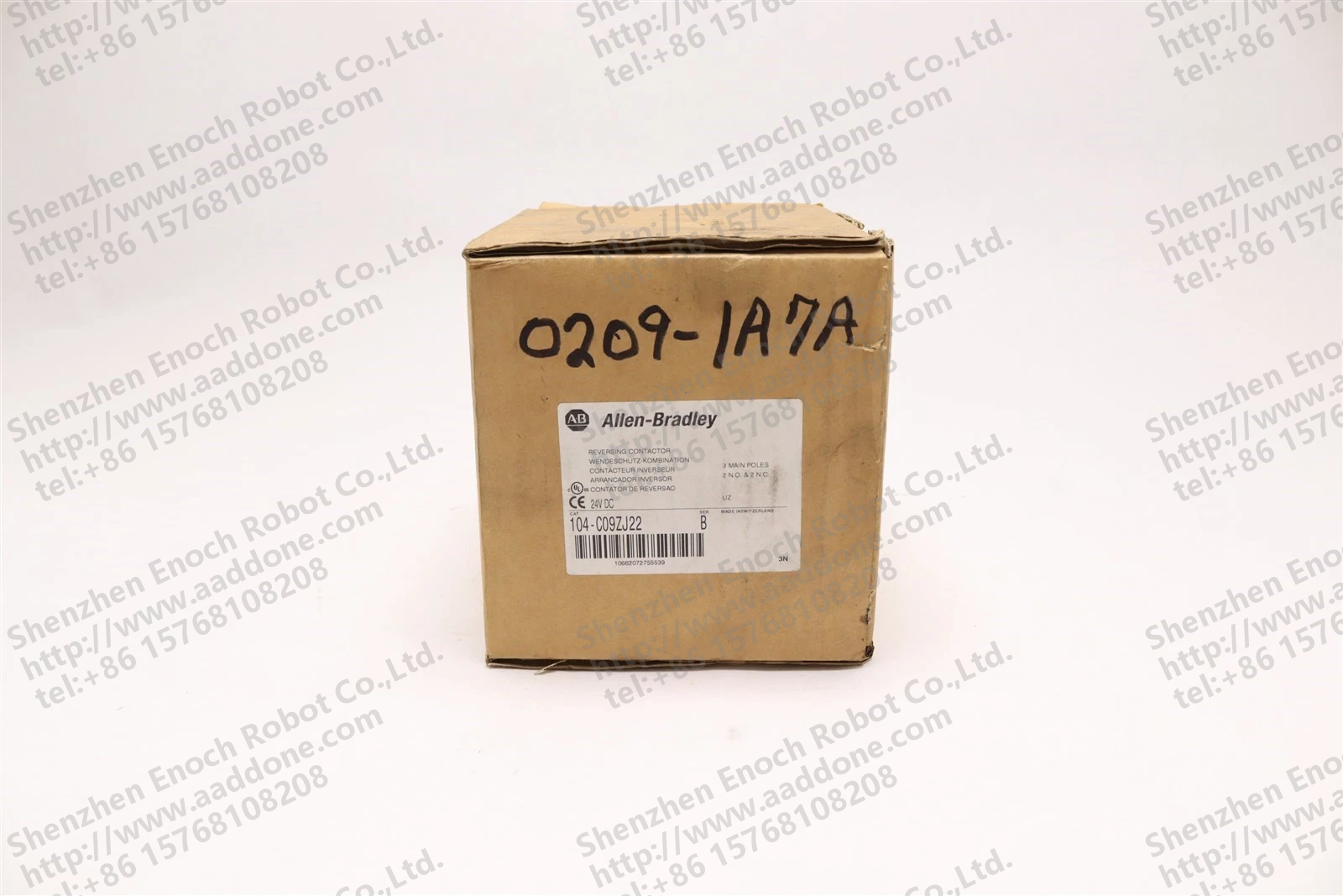 ALLEN BRADLEY 反向接触器 9A 2NO 2NC SER.B 104-C09ZJ22