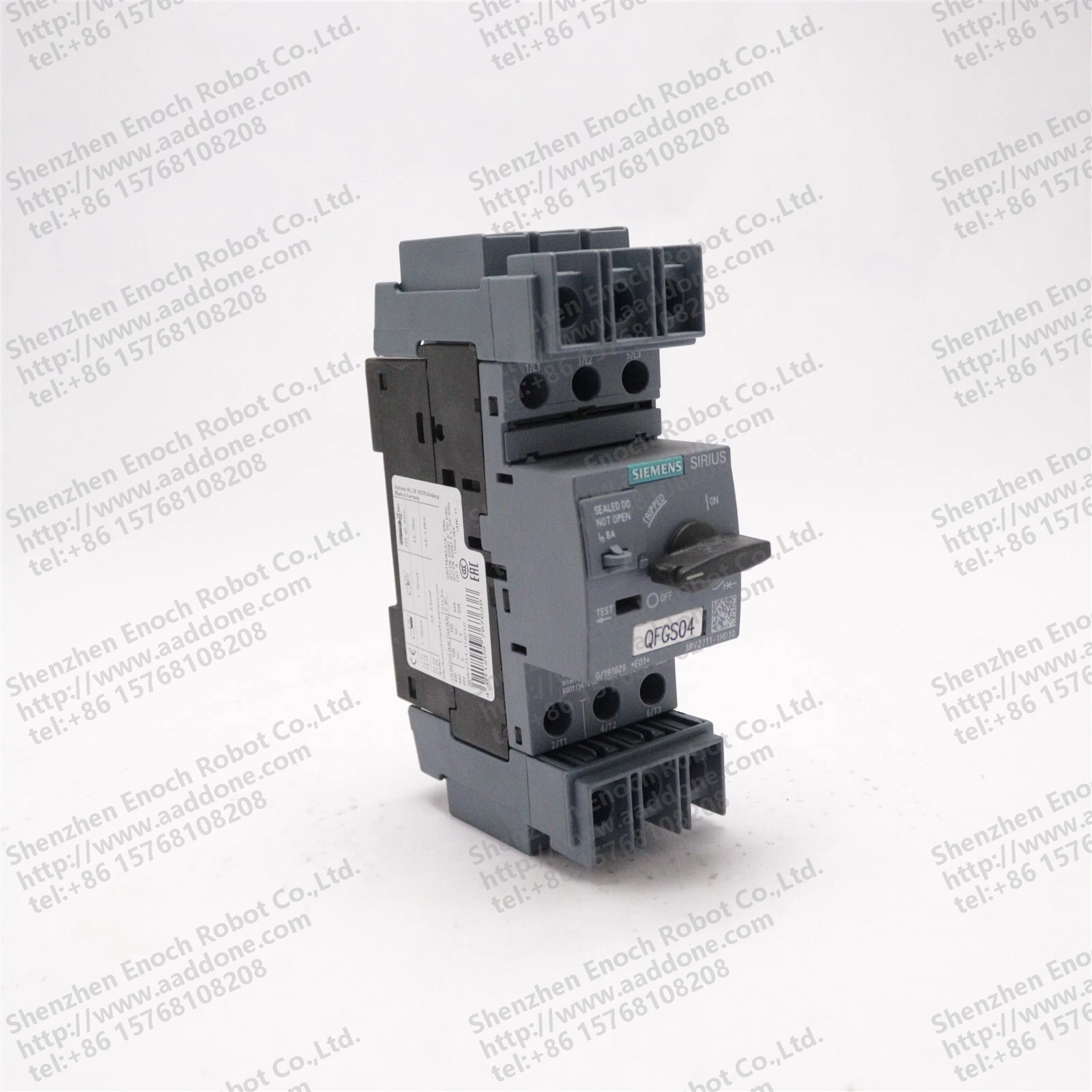西门子 SIRIUS MOTOR PROTECTION 8 AMP 3 POLE CIRCUIT BREAKER 3RV2711-1HD10