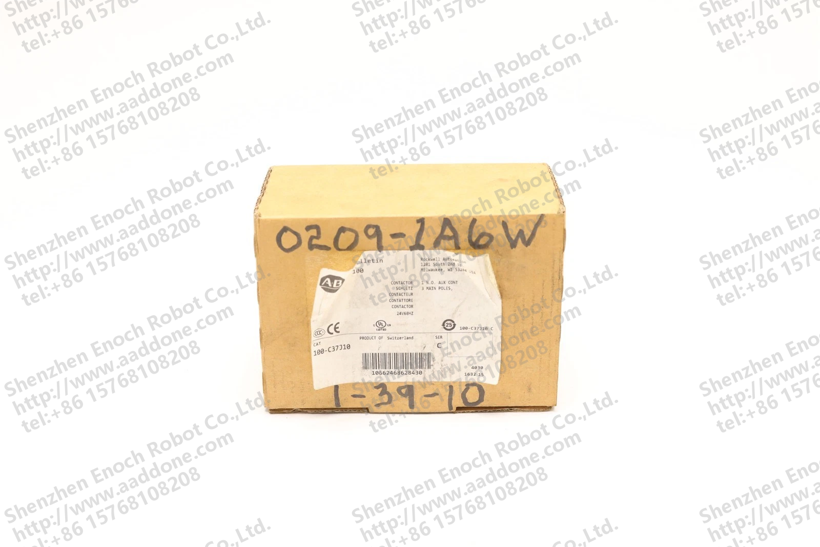 ALLEN BRADLEY 3POLE 37A 24VAC 线圈接触器 100-C37J10