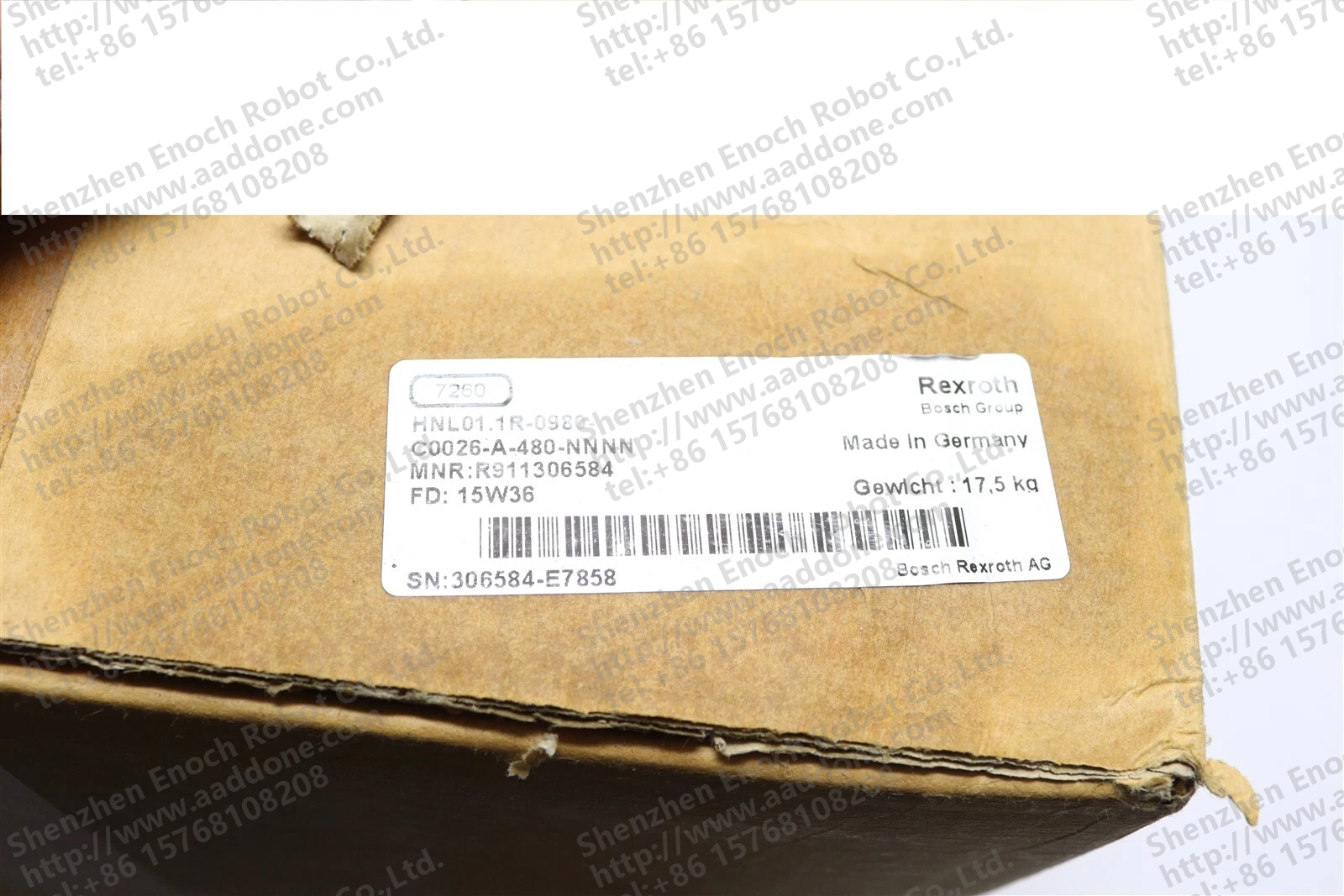 REXROTH HNL01.1R-0980-C0026-A-480-NNN R911306584