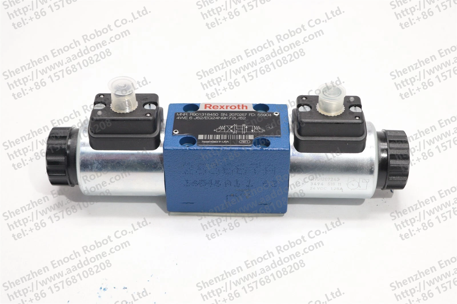 REXROTH DIRECTIONAL VALVE R901318450 4WE6 J62EG24N9K72L62