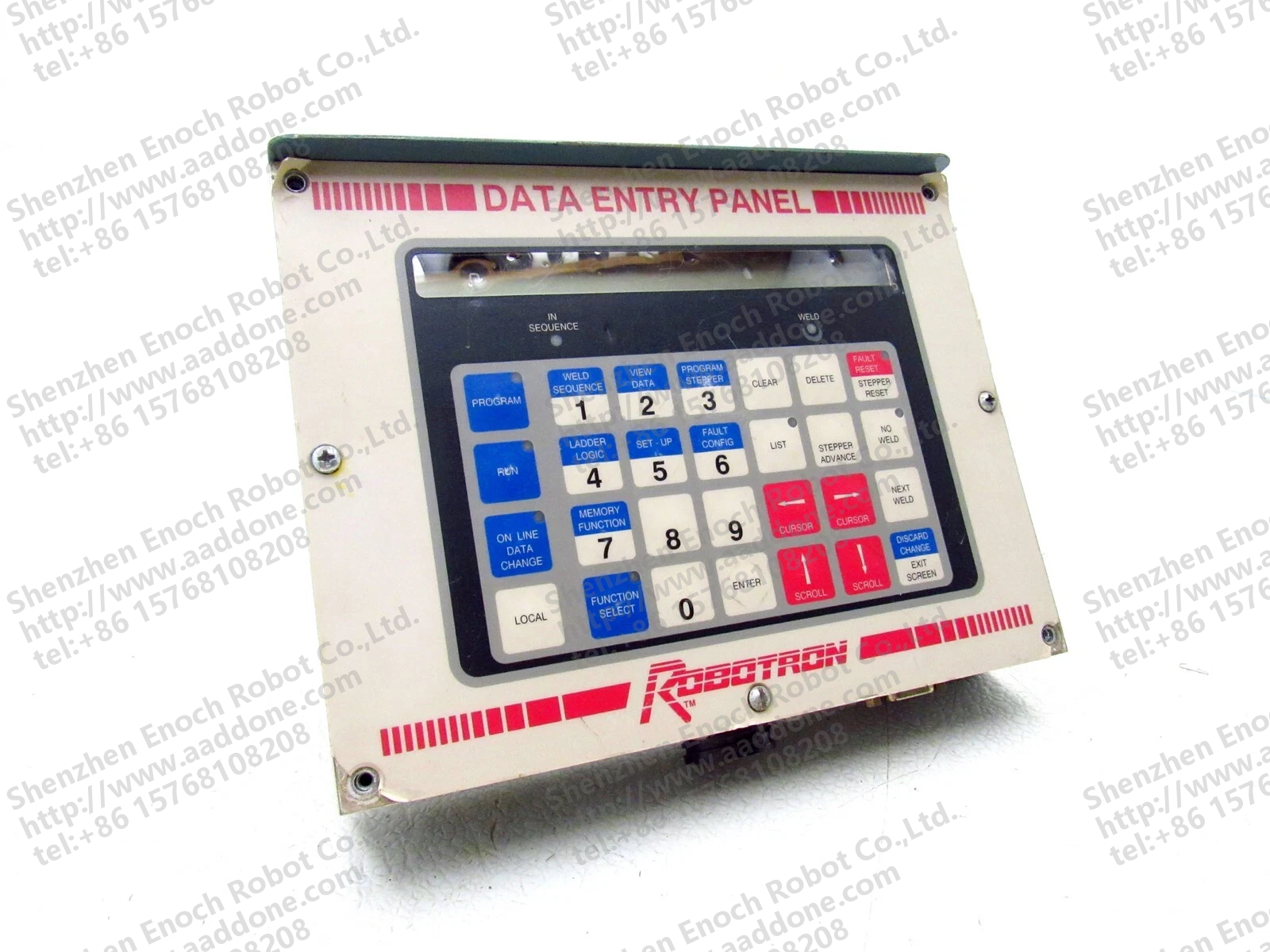 Robotron Data Entry Panel Rev 3 503-4-0328-02 Tested