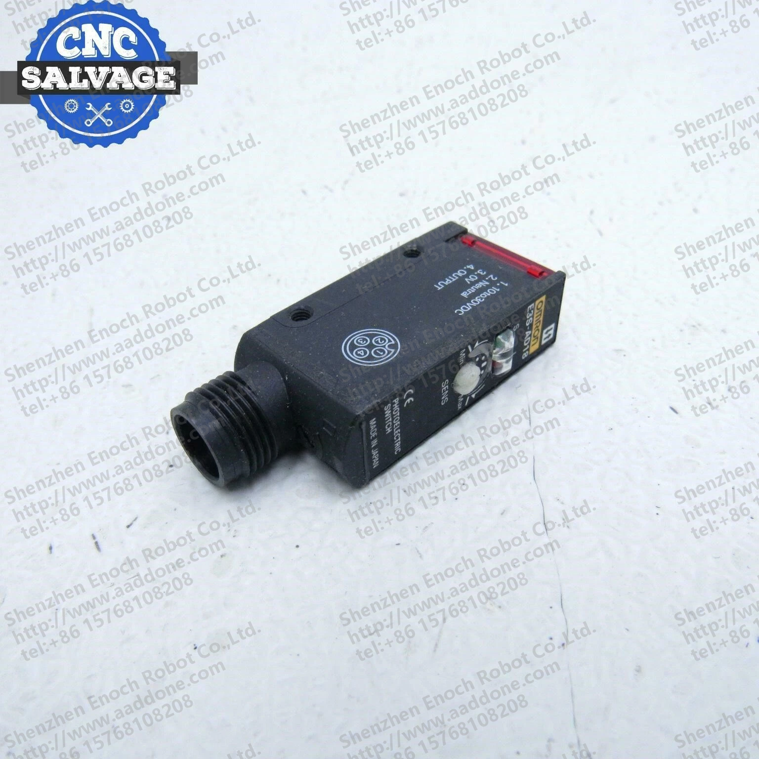 欧姆龙光电开关 10-30 VDC E3S-AD18  全新开箱