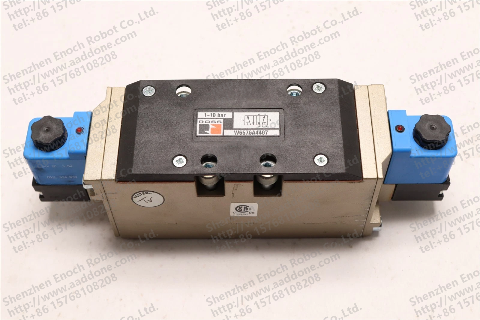ROSS SOLENOID VALVE 24VDC W6576A4407W