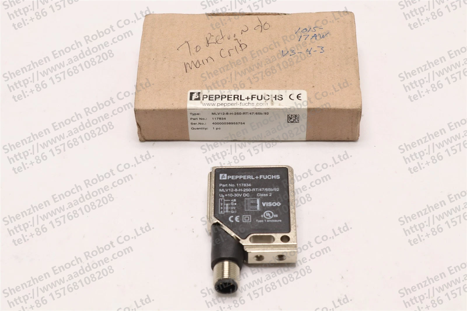 PEPPERL FUCHS 光电传感器 MLV12-8-H-250-RT4765b92 117834