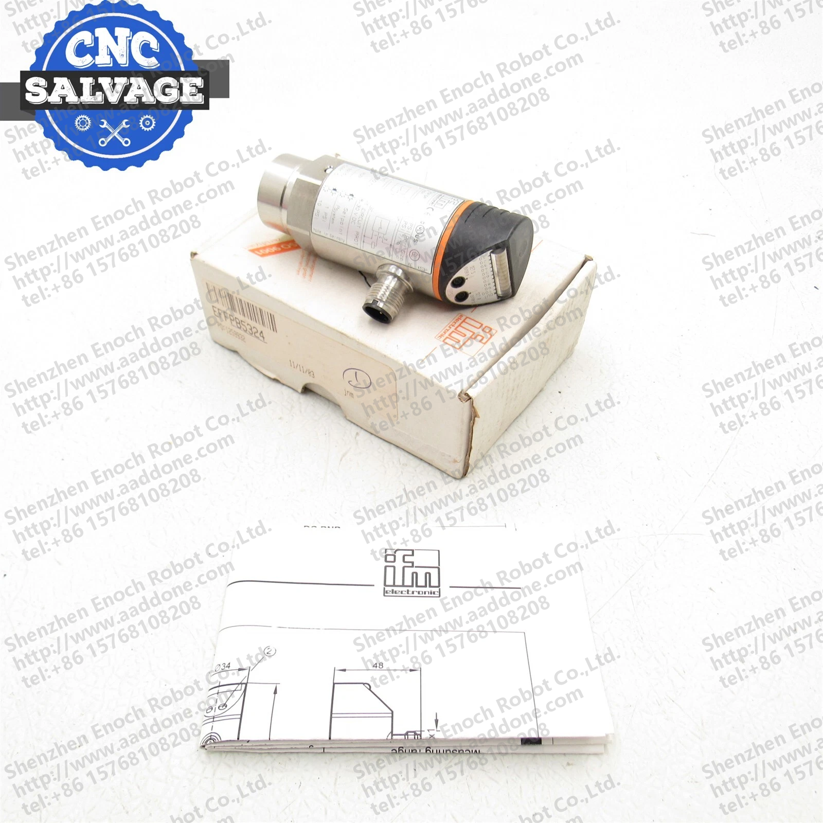 IFM Effector 电子压力传感器 PB5324  全新带盒