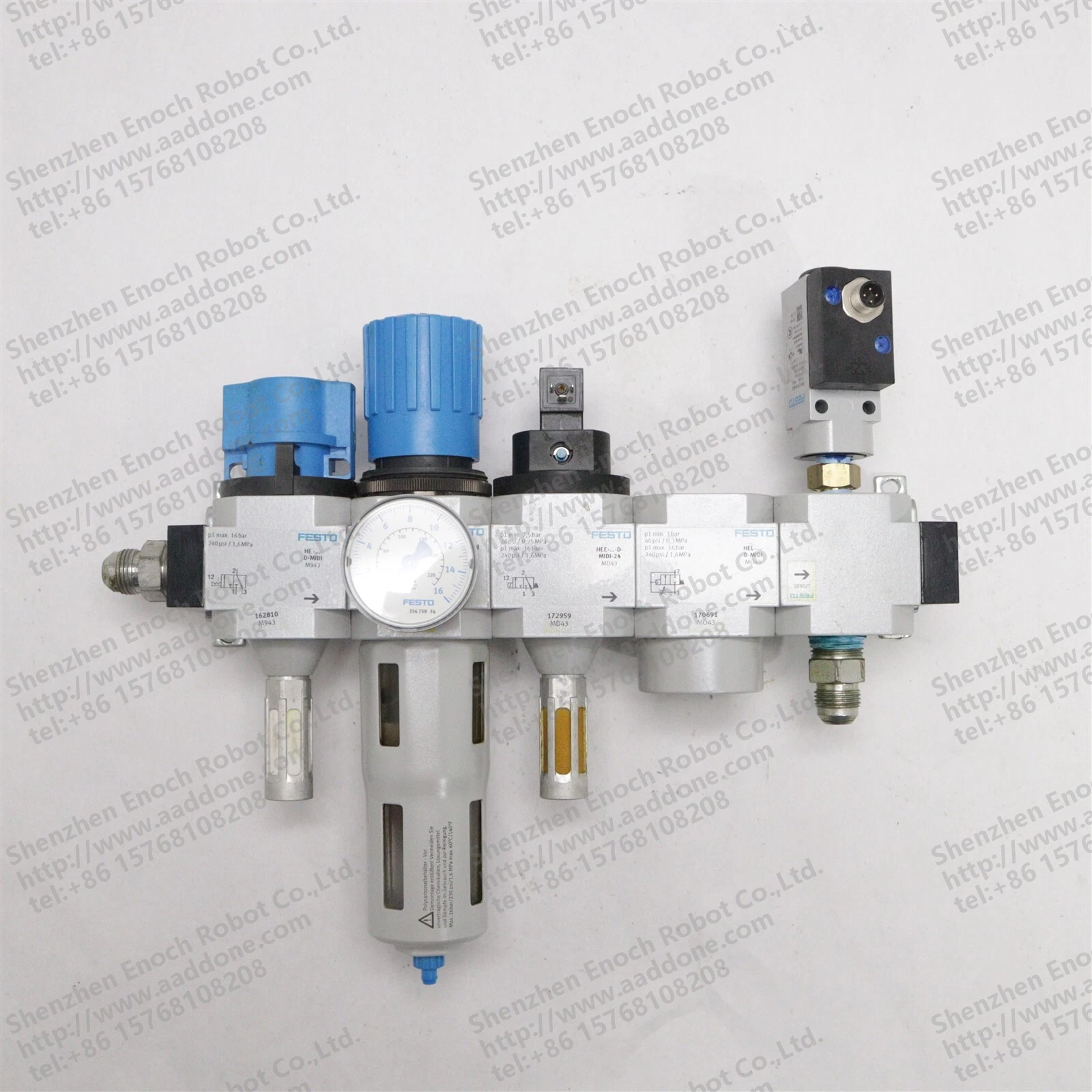 FESTO AIR PREPARATION UNIT 162810 546463 172959 170691 170685
