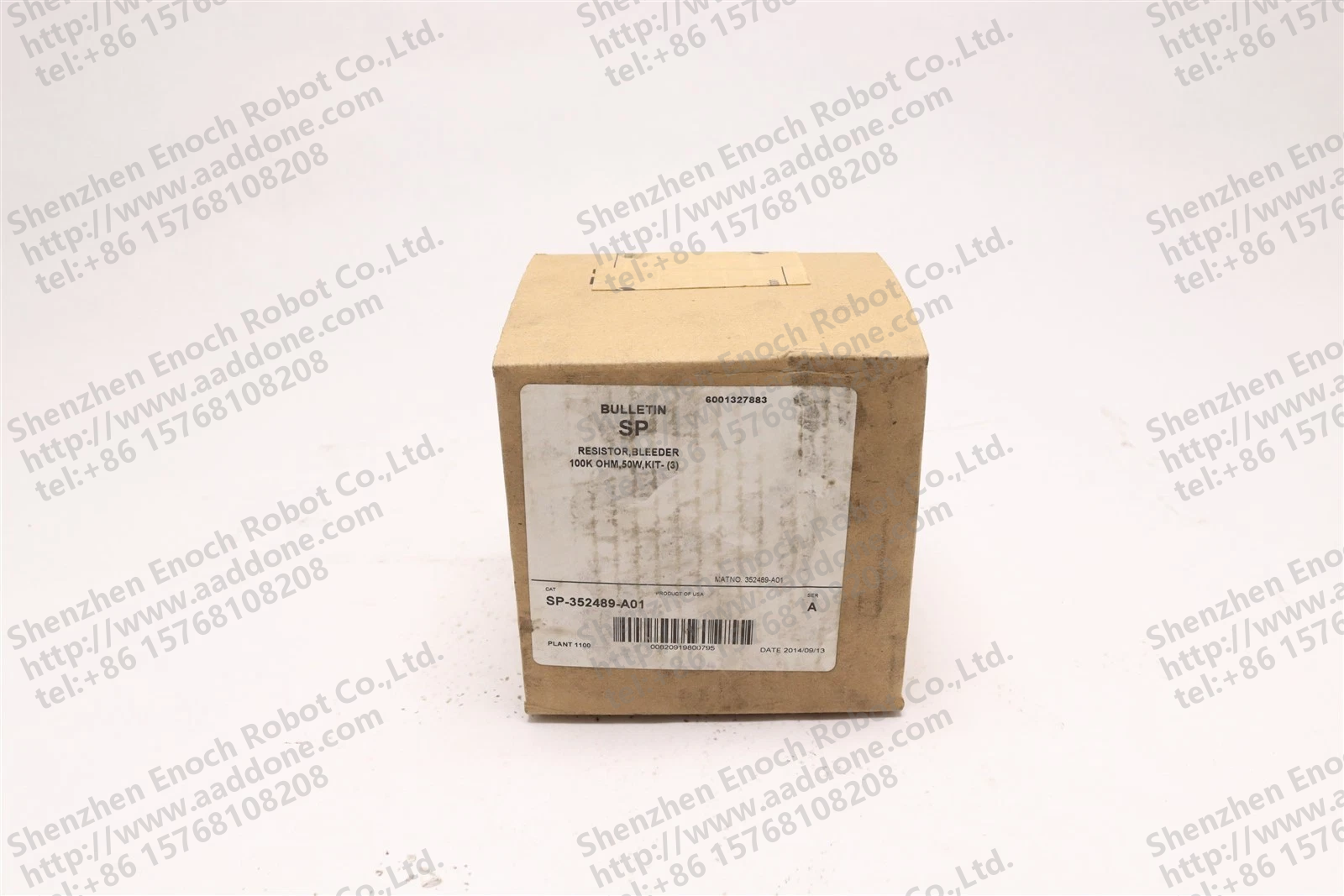 ALLEN BRADLEY RESISTOR BLEEDER 100K OHM 50W 套件 - (3) SP-352489-A01