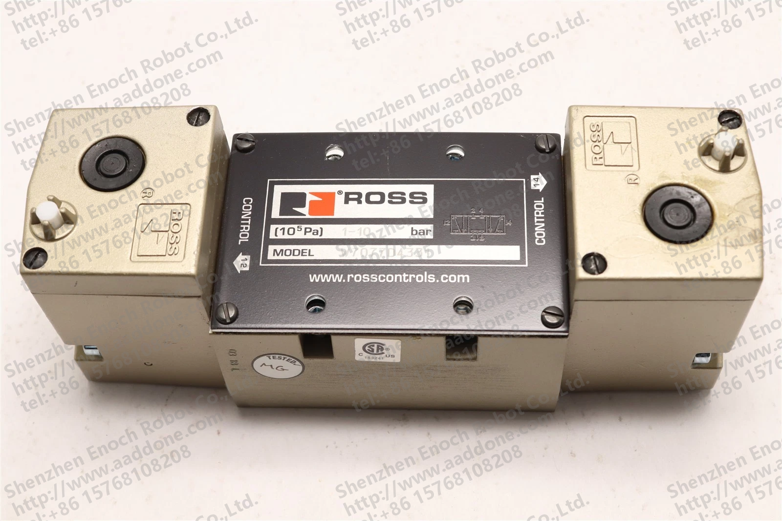ROSS SOLENOID VALVE 110-120VAC W7077D4331Z