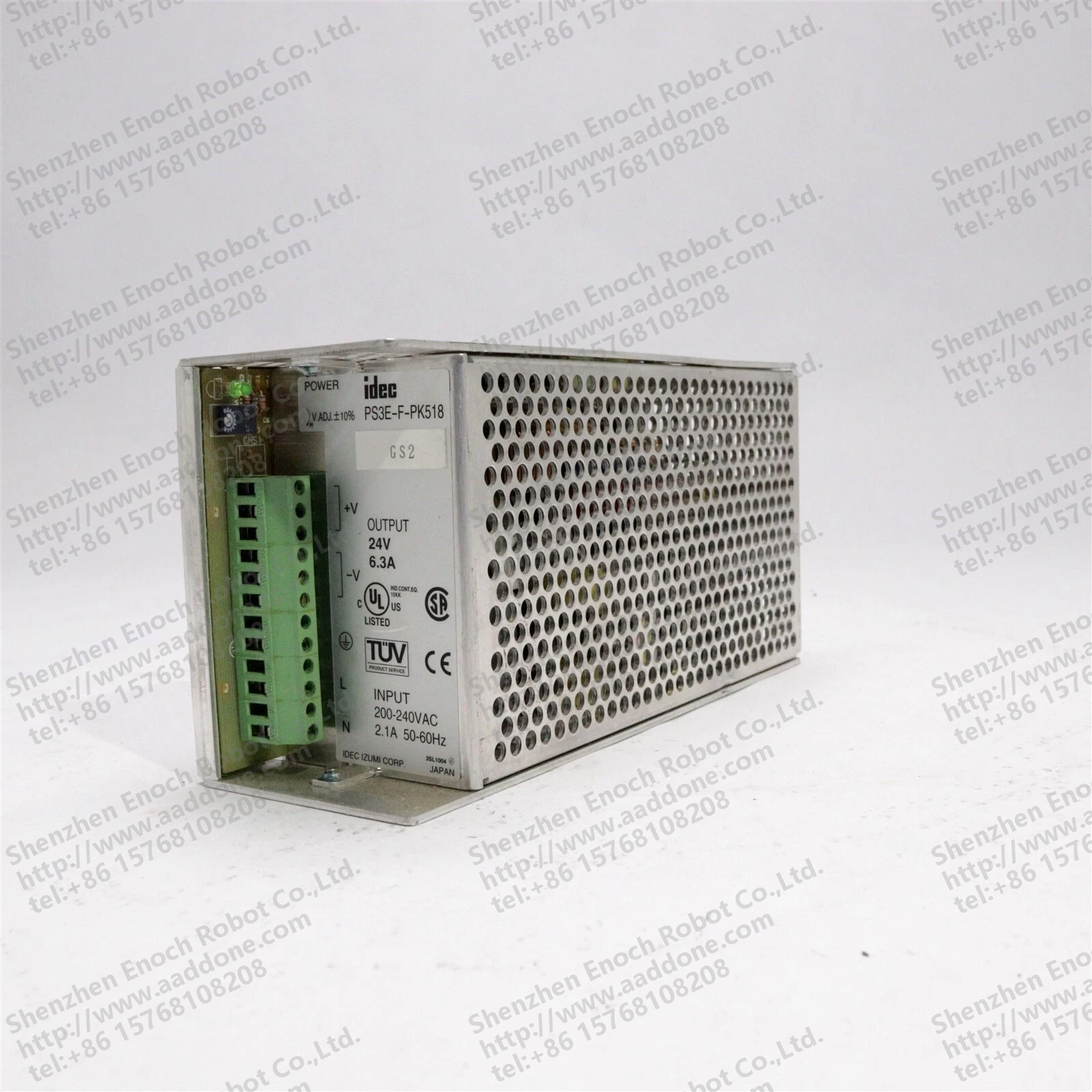 IDEC 电源供应 24V 6.3A 200-240VAC PS3E-F-PK518