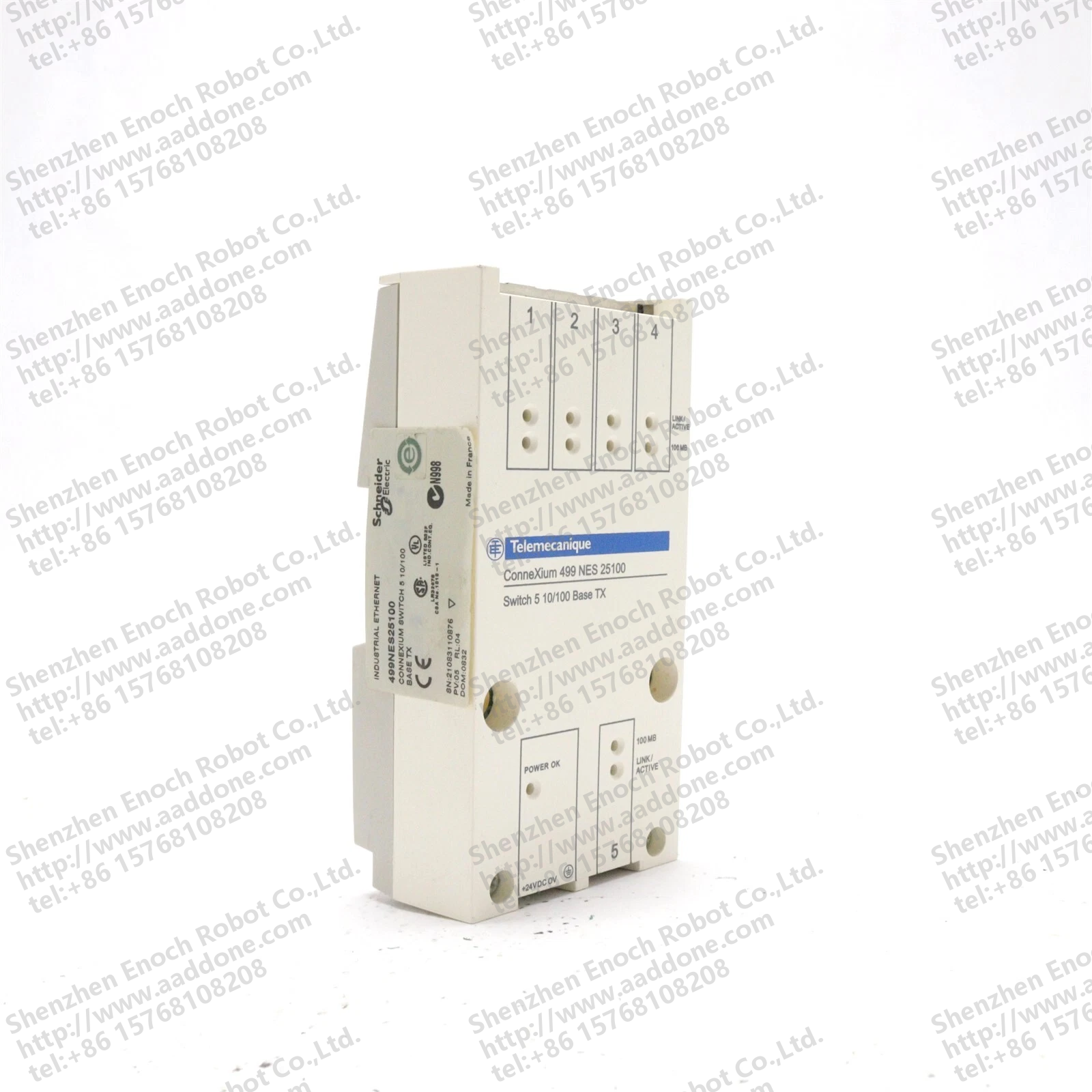SCHNEIDER 电动连接器开关 5 10100 底座 TX 499NES25100