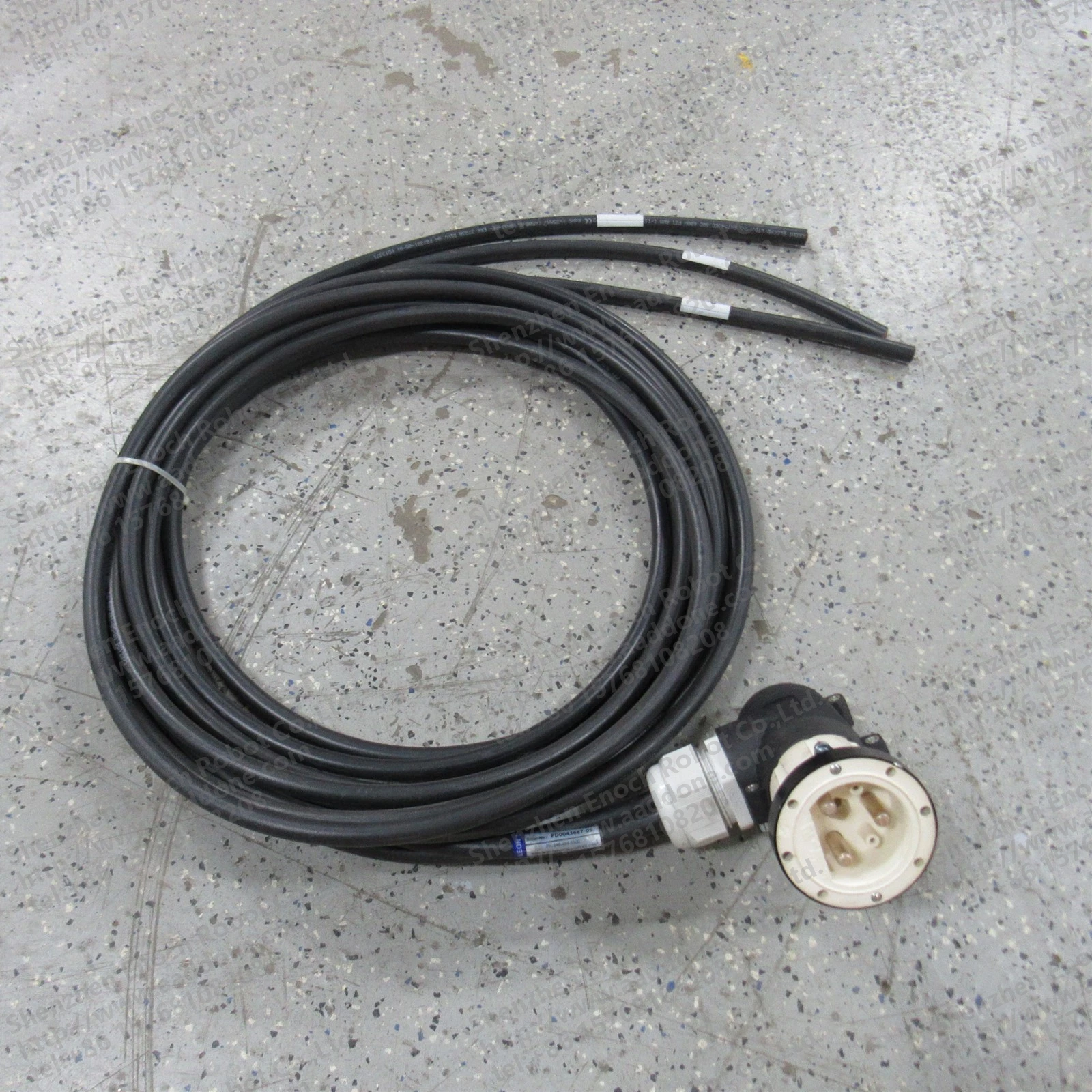 LEONI 3 POLE PRIMARY POWER ROBOT WELD GUN 电缆 3.209.16.3001B