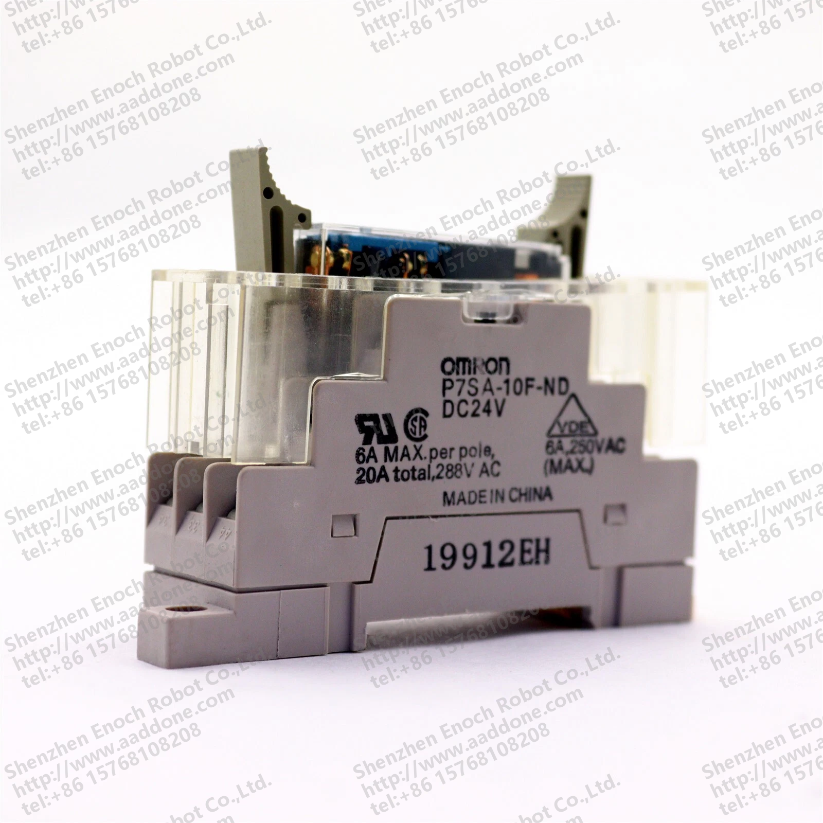 OMRON RELAY BASE WITH RELAY P7SA-10F-ND