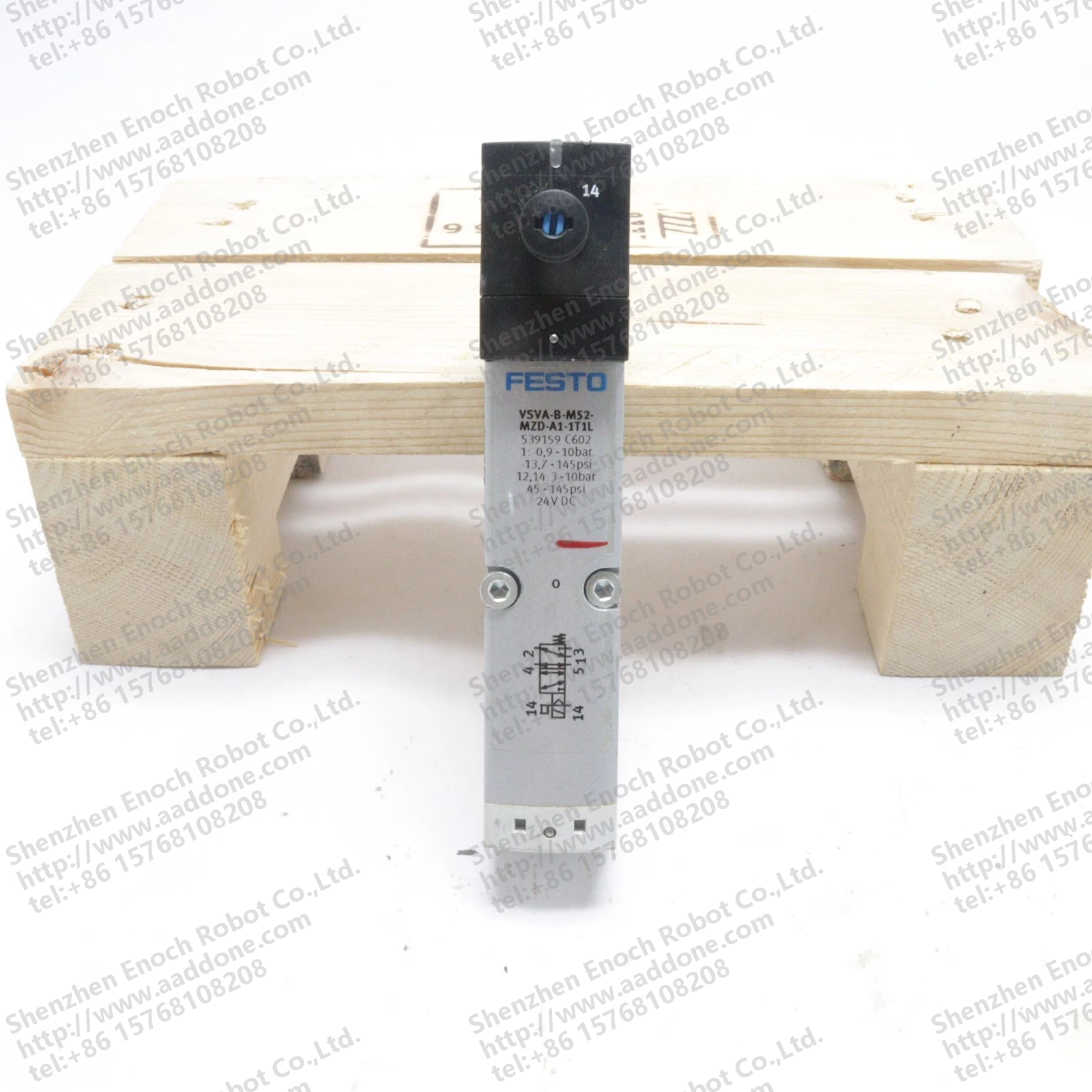 FESTO AIR SOLENOID VALVE VSVA-B-M52-MZD-A1-1T1L 539159