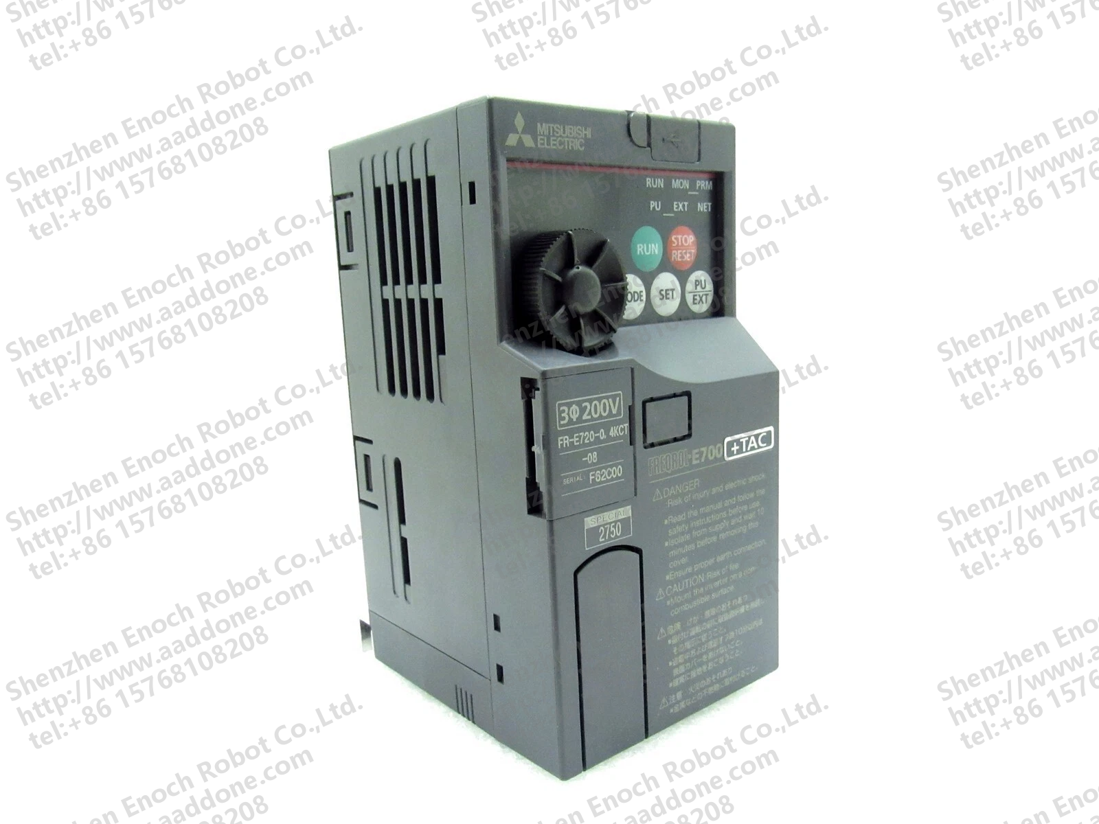 三菱逆变器变频器 FR-E720-0.4KCT-08 已测试