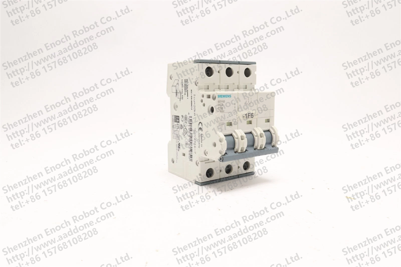 西门子 3 POLE 16 AMP CIRUIT BREAKER 5SY43 MCB C16 5SY4316-7