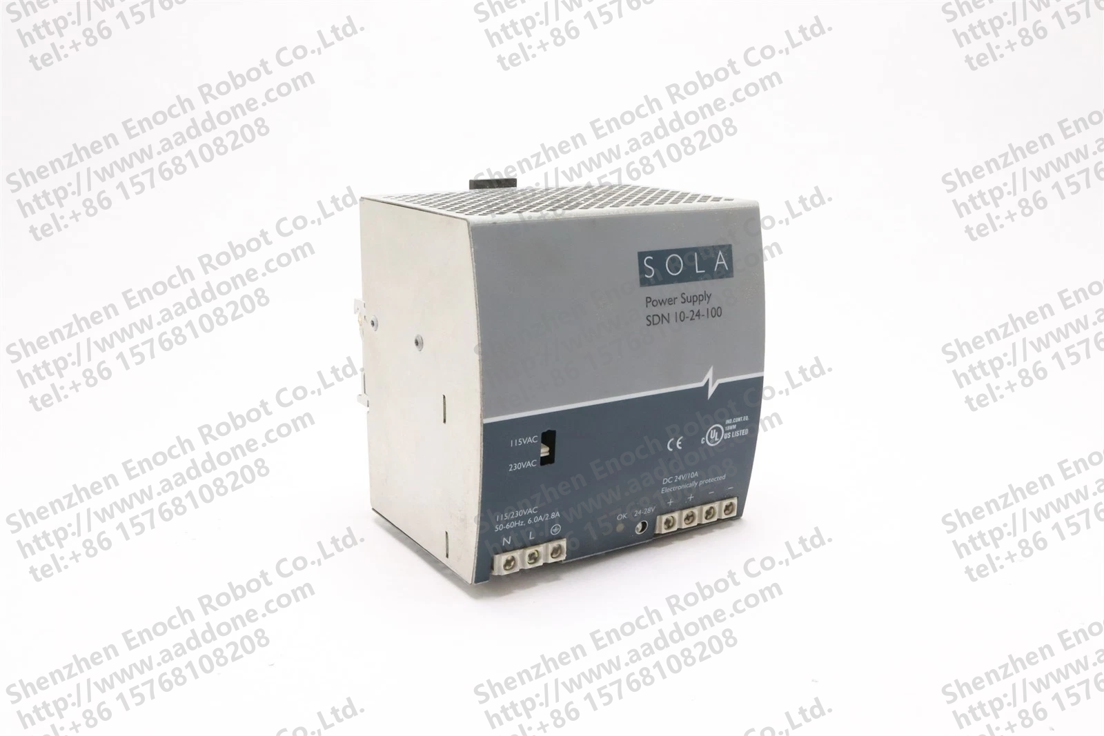 SOLA 电源 115230VAC 24 VDC 10 AMP SDN 10-24-100