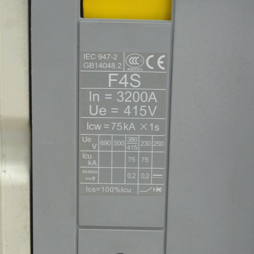 Abb Sace Emax Sace F S A V Air Circuit Breaker Abb